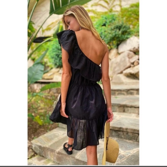 NWT Free People Dresses Free People One Shoulder Mini Dress - Picture 2 of 6